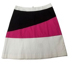 Striped Colorblock Skirt